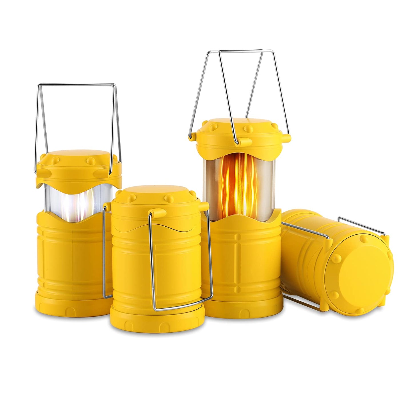 4 Pack Collapsible LED Camping Lanterns