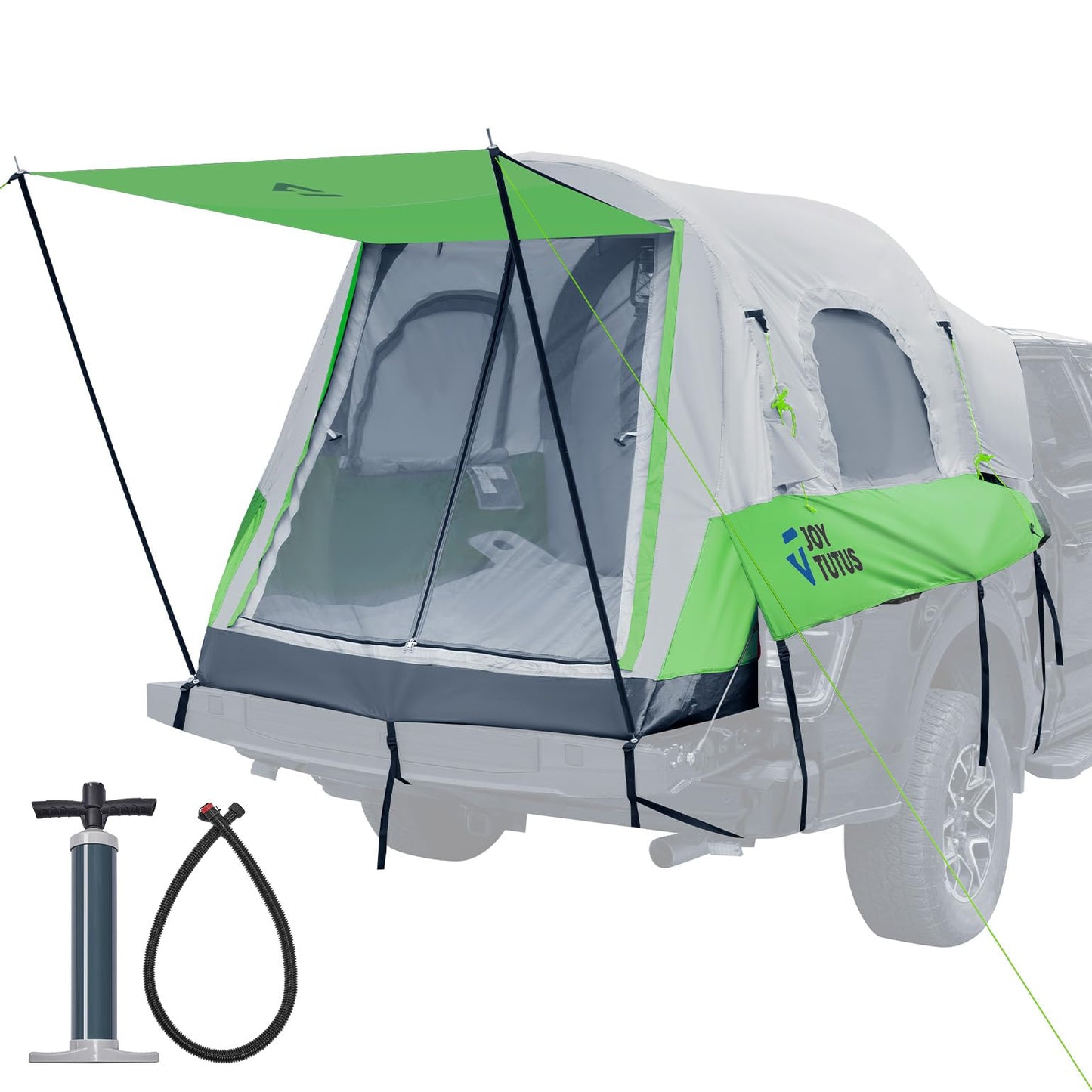 Inflatable Truck Bed Camping Tent with Awning
