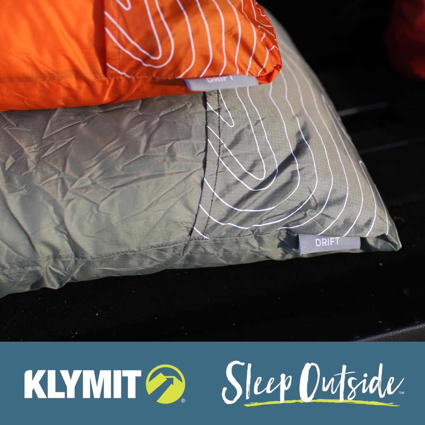 Shredded Memory Foam Camping Pillow Large Size