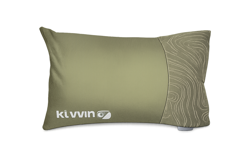 Shredded Memory Foam Camping Pillow Large Size