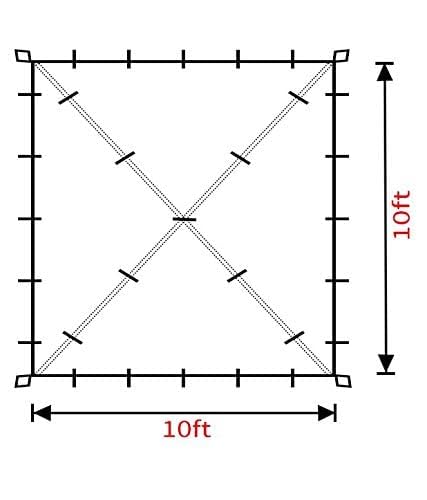 Waterproof Ultralight Camping Rain Fly Tarp