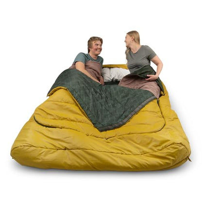 Doublewide 20°F Sleeping Bag for Two Person Camping