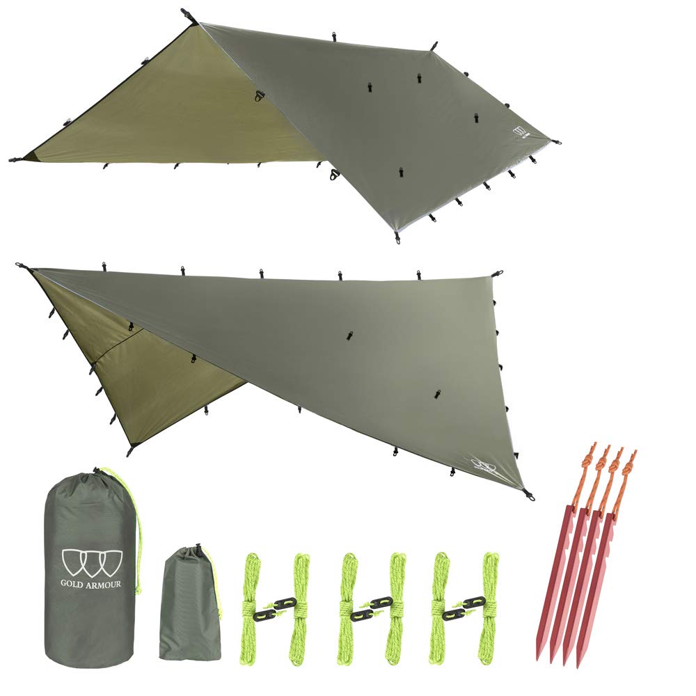 Waterproof Ultralight Camping Rain Fly Tarp