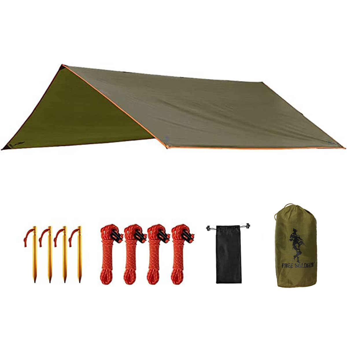 Waterproof Portable Camping Tarp Shelter