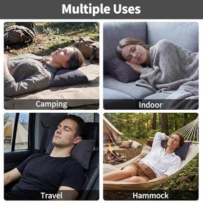 2 Pack Camping Pillows for Outdoor Use
