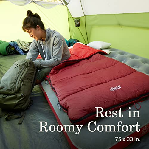 Cool Weather Sleeping Bag for Camping and Guests