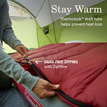Cool Weather Sleeping Bag for Camping and Guests