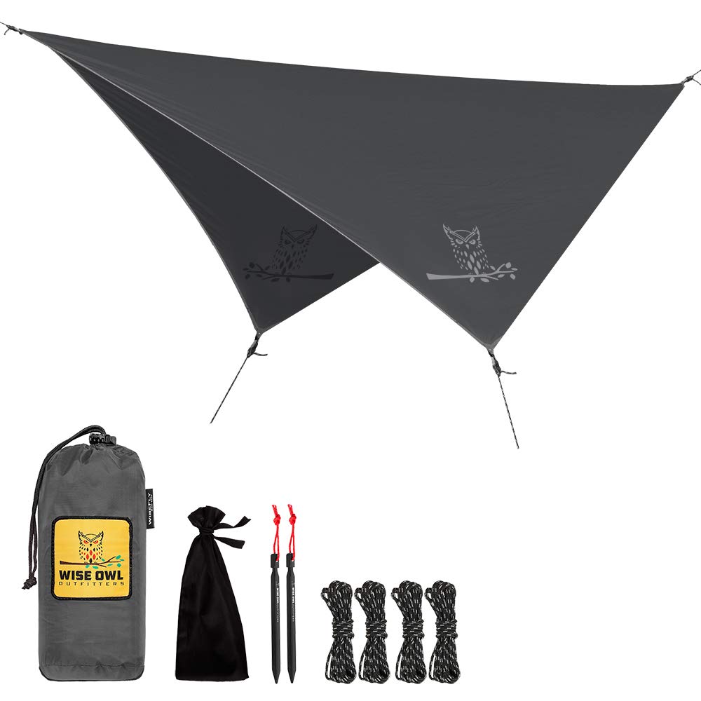 Waterproof Hammock Camping Rain Fly Tarp