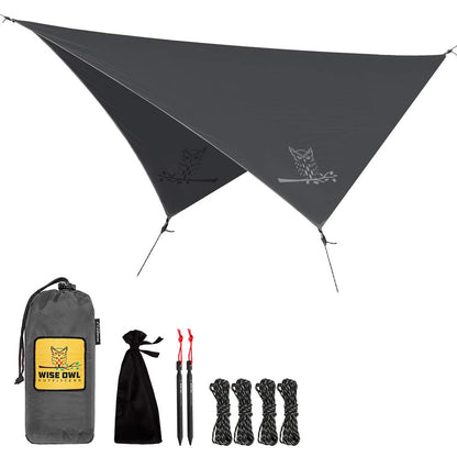 Waterproof Hammock Camping Rain Fly Tarp