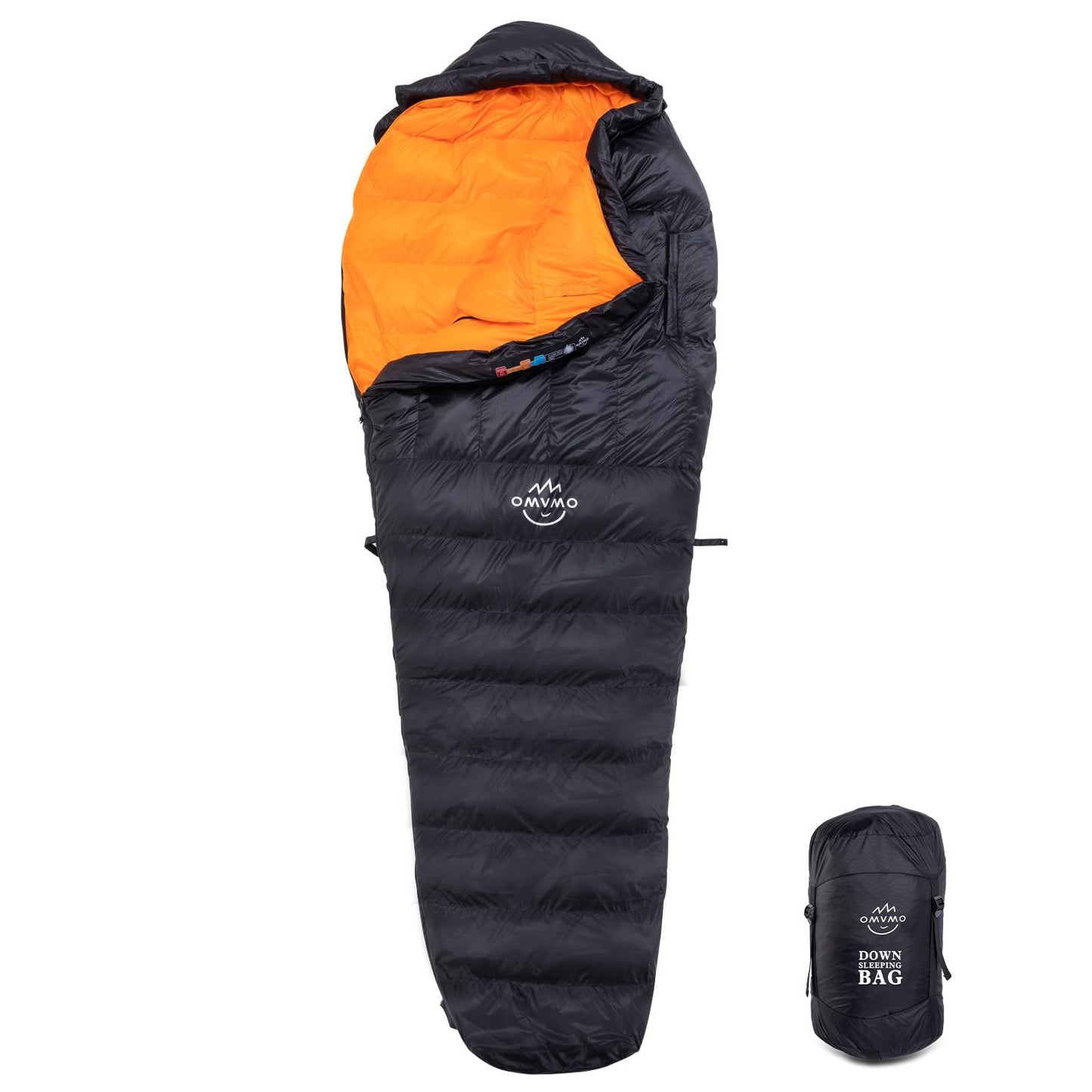 Wearable Down Sleeping Bag for Cold Weather Camping