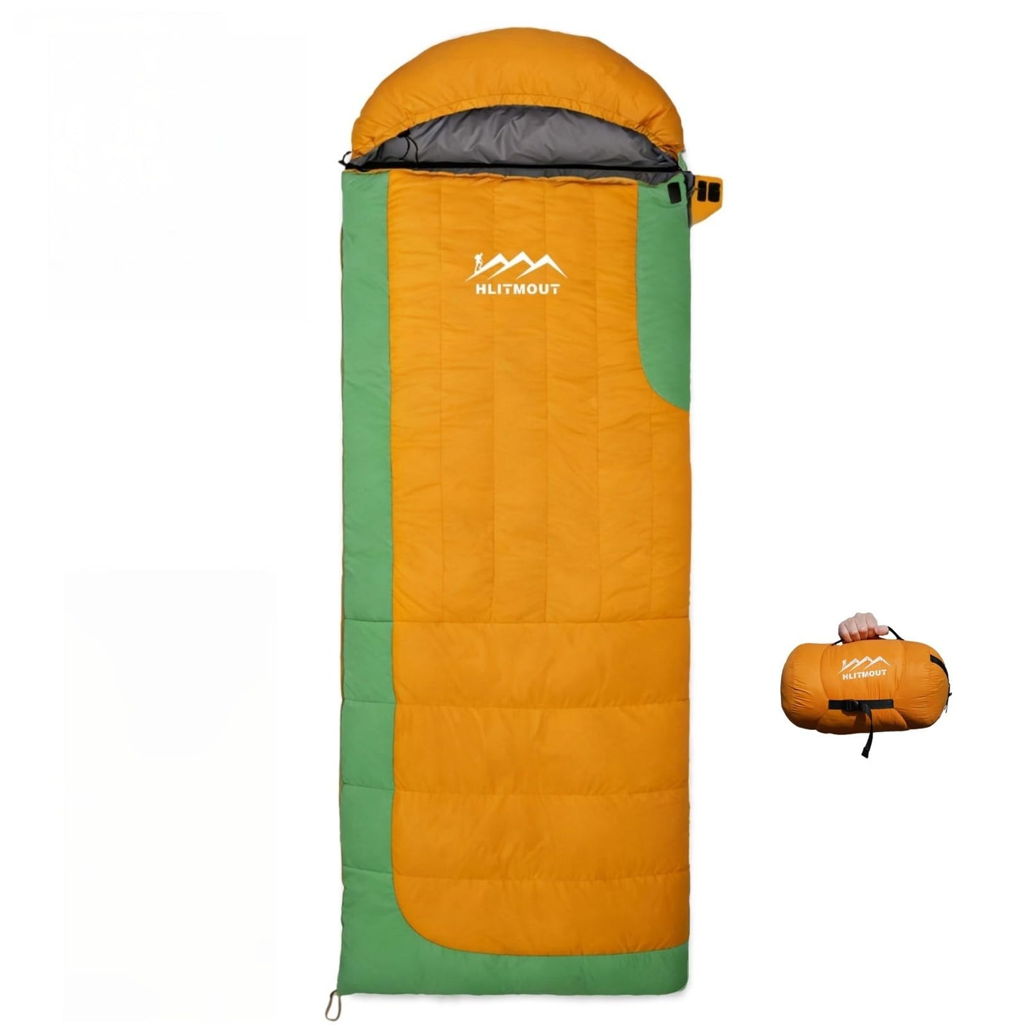 3-in-1 Lightweight Down Sleeping Bag for Outdoors