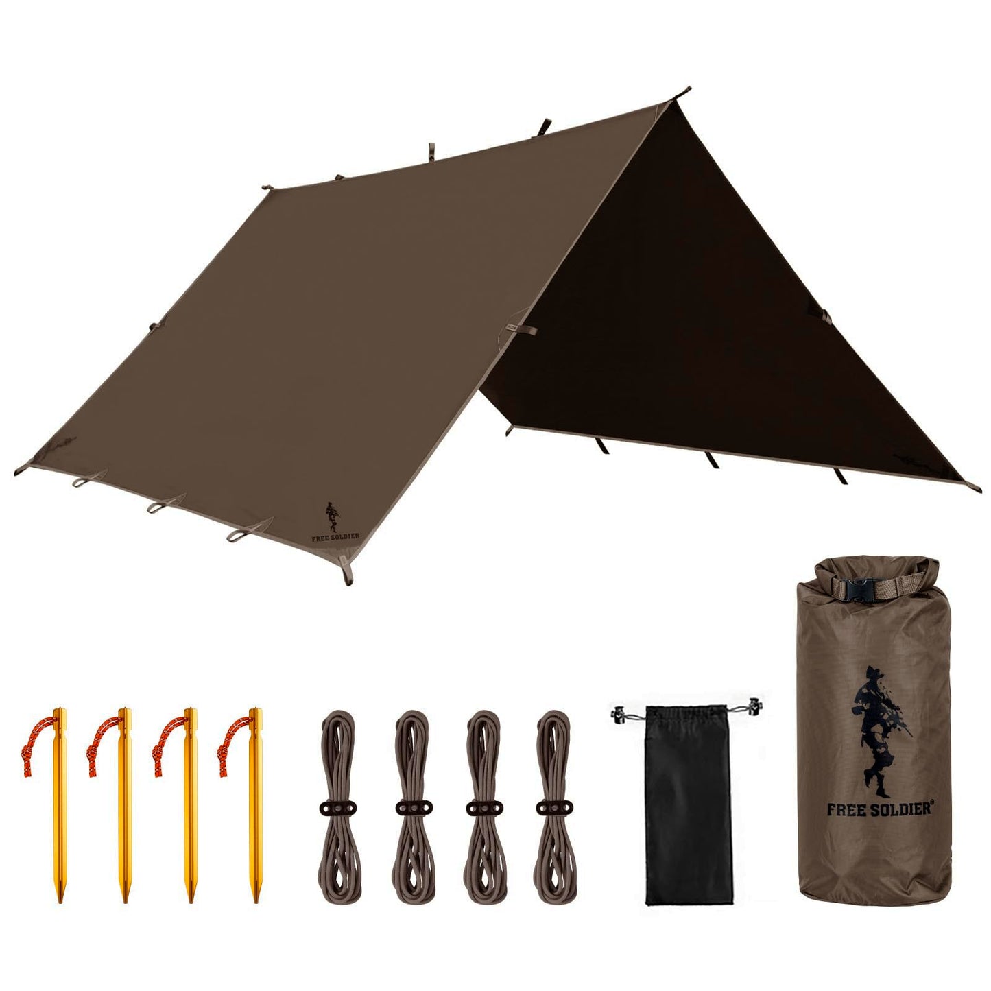 Waterproof Portable Camping Tarp Shelter