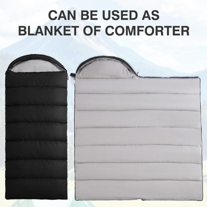 XXL Lightweight Waterproof Sleeping Bag for Camping