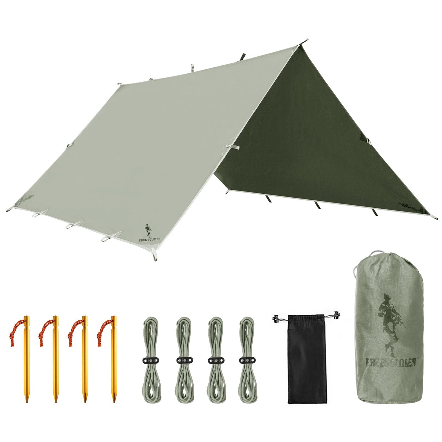 Waterproof Portable Camping Tarp Shelter
