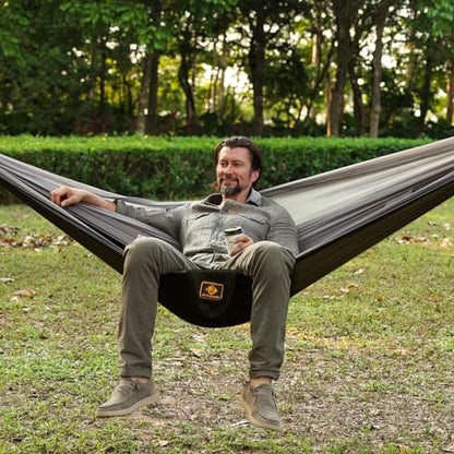 Portable Hammock with Mosquito Net and Tree Straps
