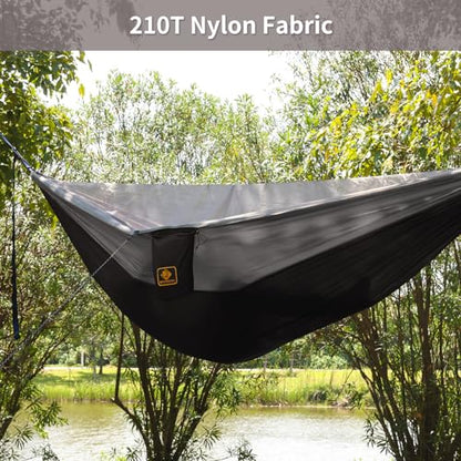 Portable Hammock with Mosquito Net and Tree Straps