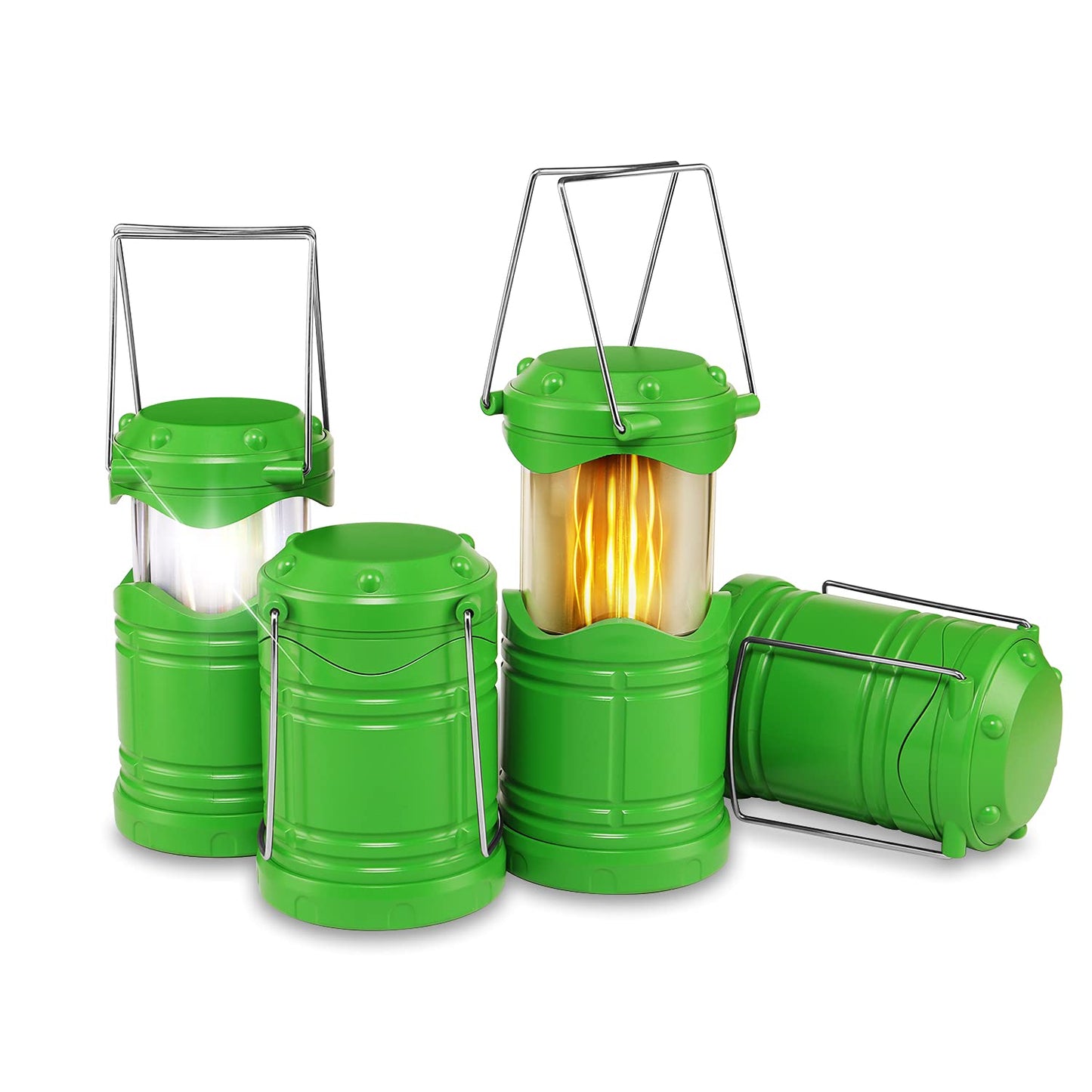 4 Pack Collapsible LED Camping Lanterns