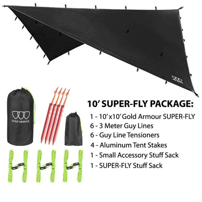 Waterproof Ultralight Camping Rain Fly Tarp