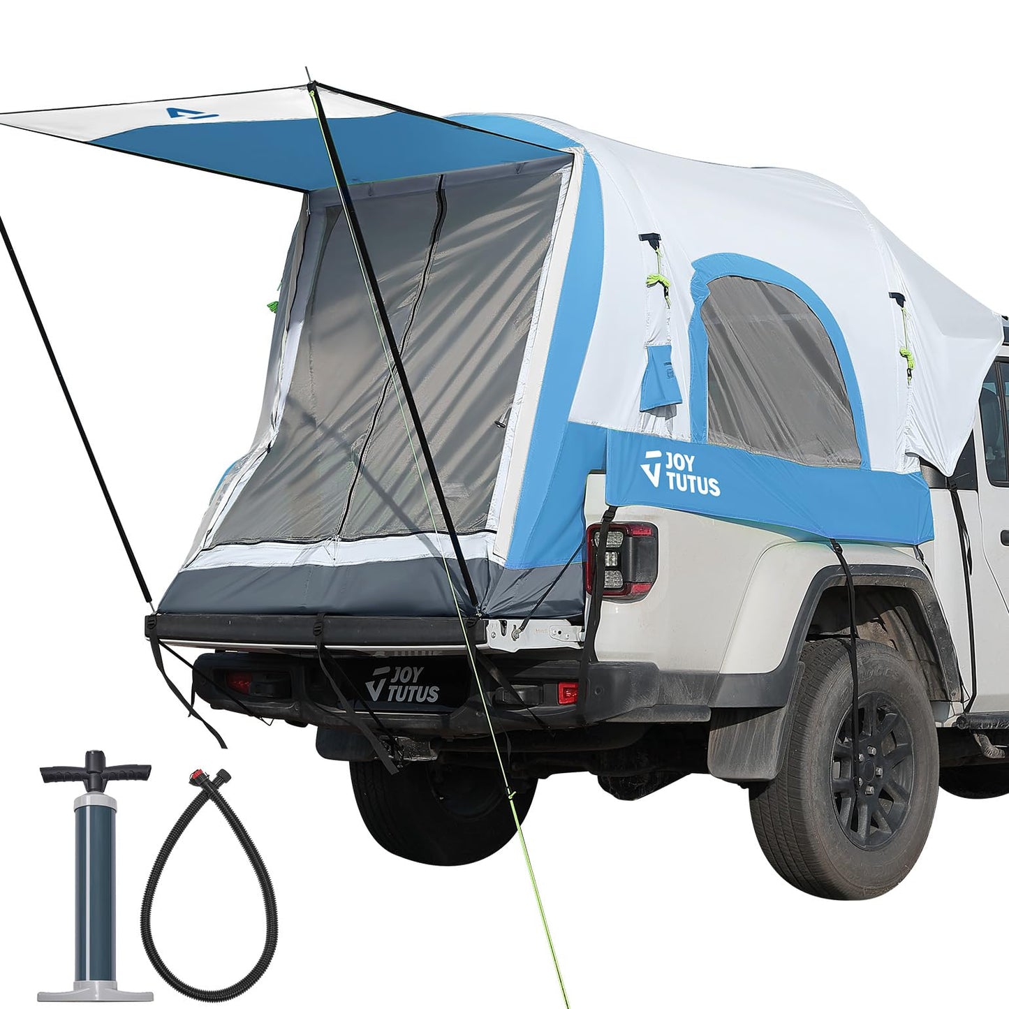 Inflatable Truck Bed Camping Tent with Awning