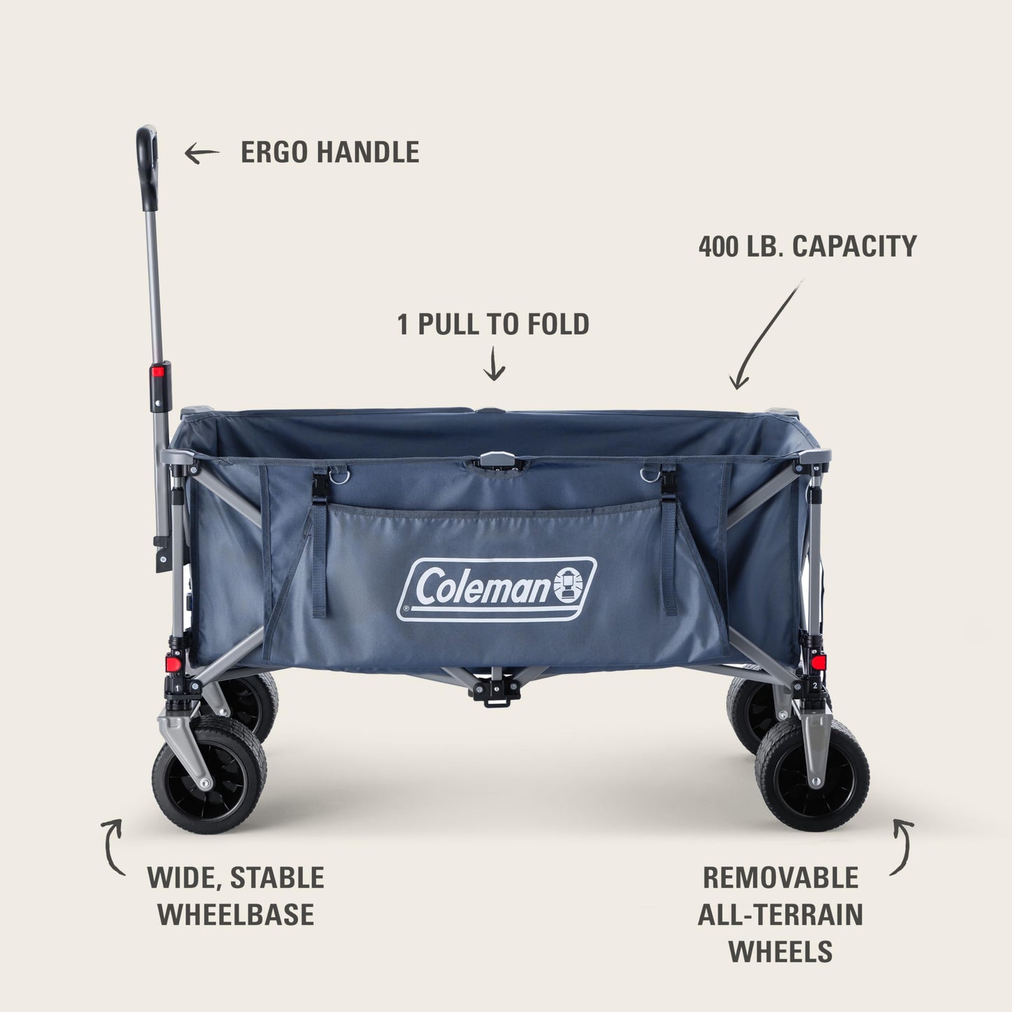 Coleman Portable Folding Utility Wagon