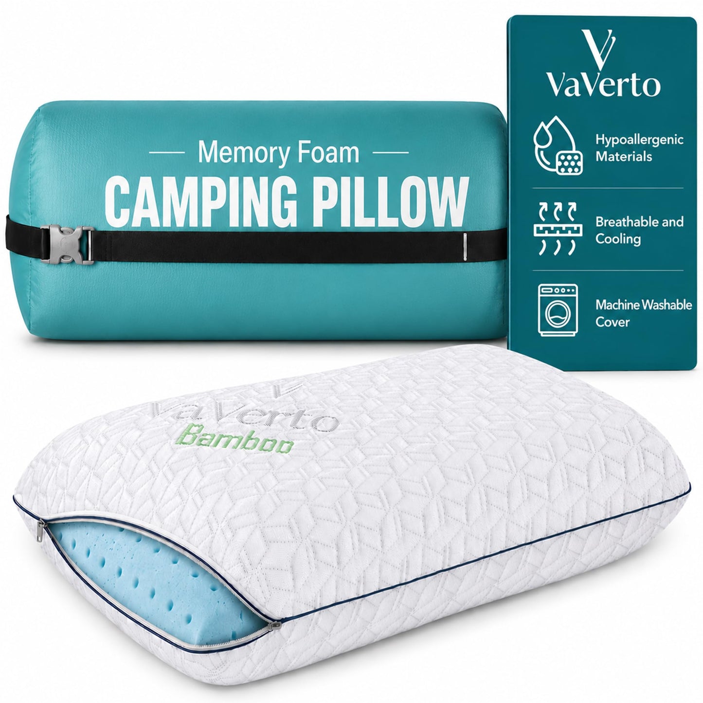 Vaverto Memory Foam Pillows