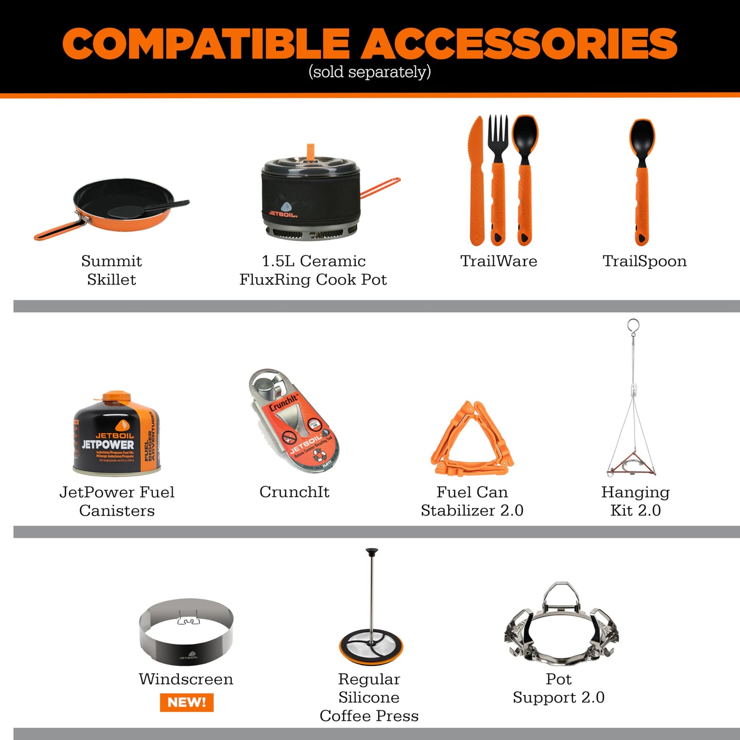 Fast Boil Portable Camping Stove System