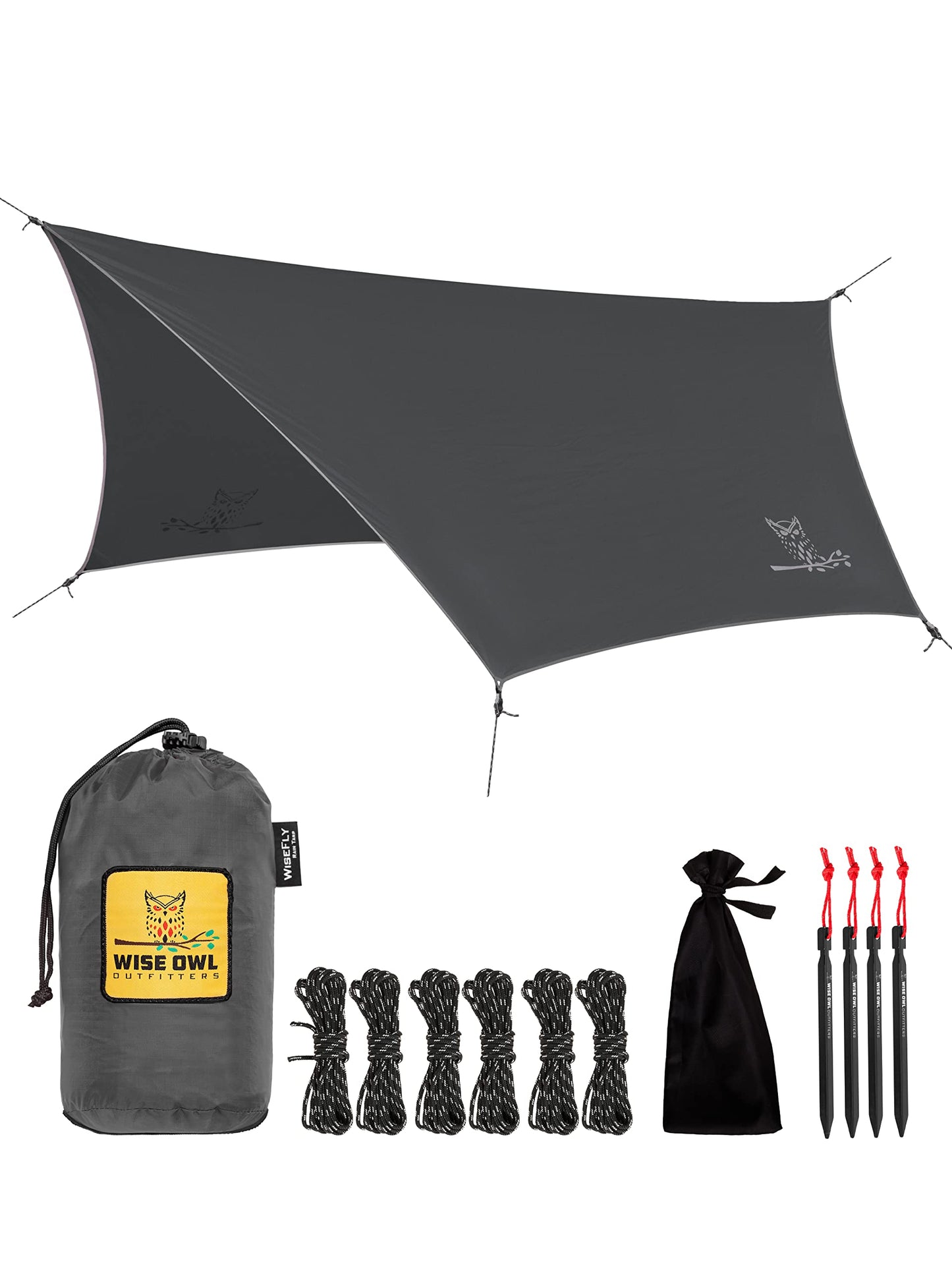 Waterproof Hammock Camping Rain Fly Tarp