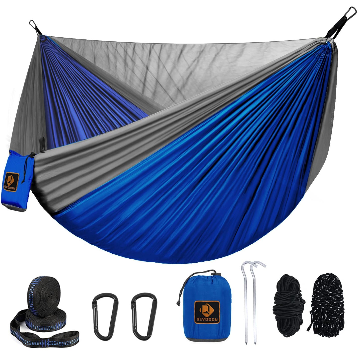 Portable Hammock with Mosquito Net and Tree Straps