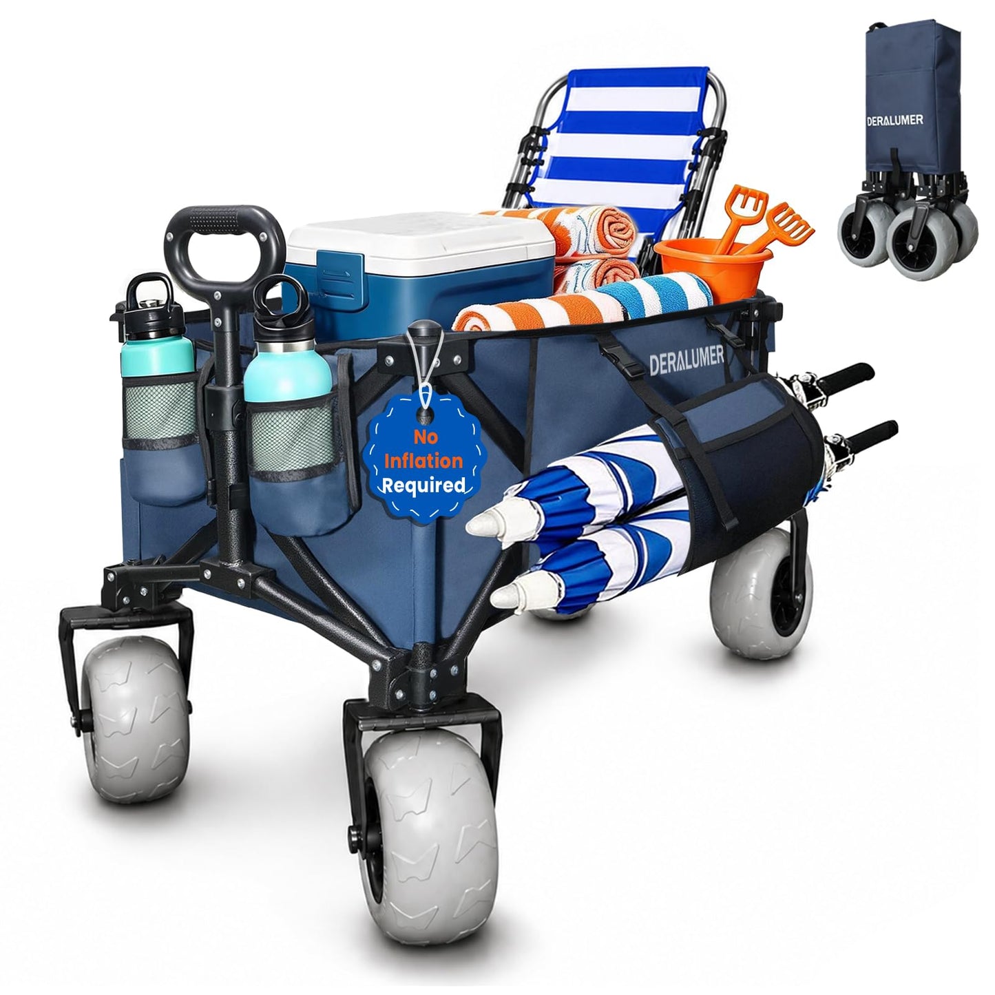 Heavy Duty Folding Camping Wagon Cart