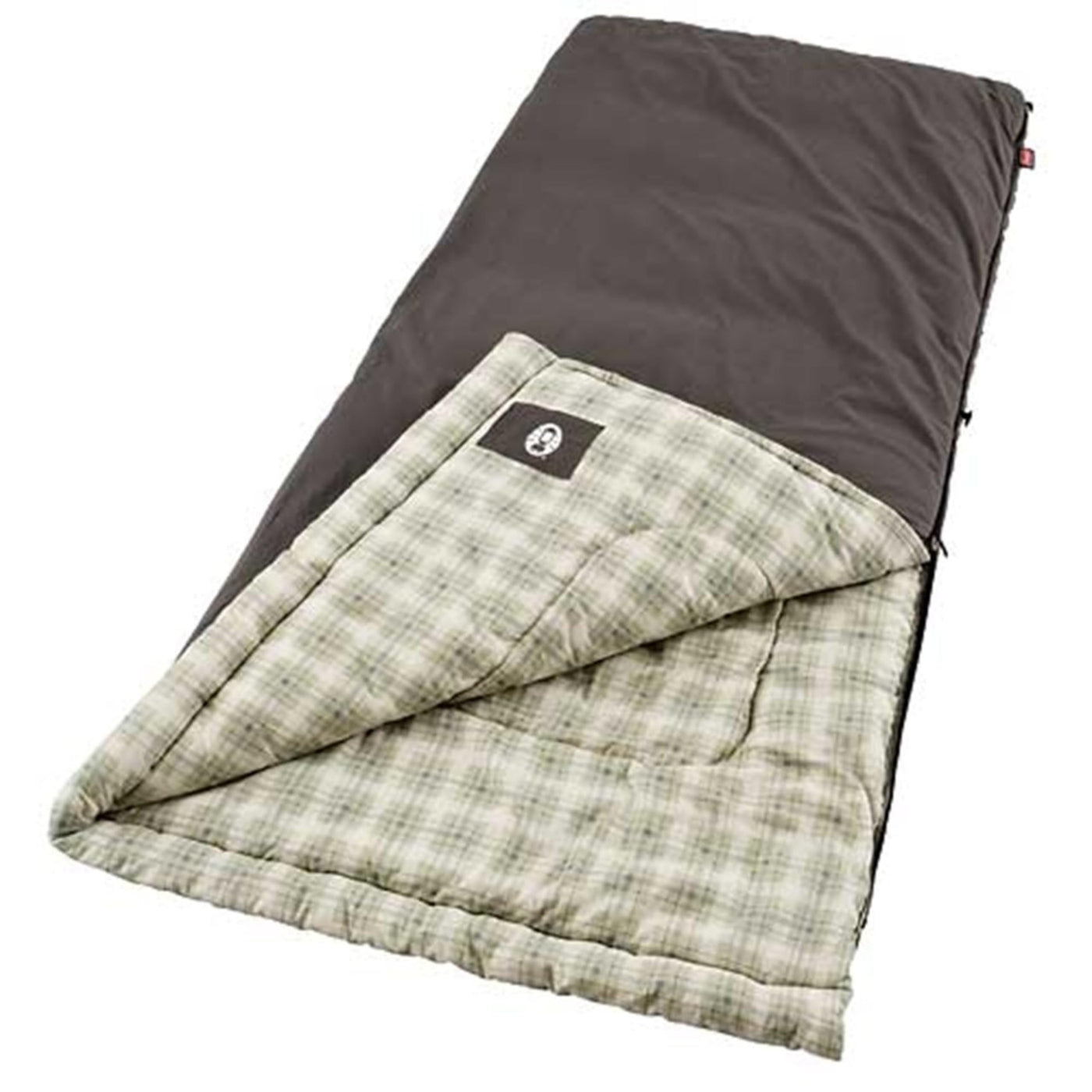 Big & Tall 10°F Flannel Sleeping Bag for Camping