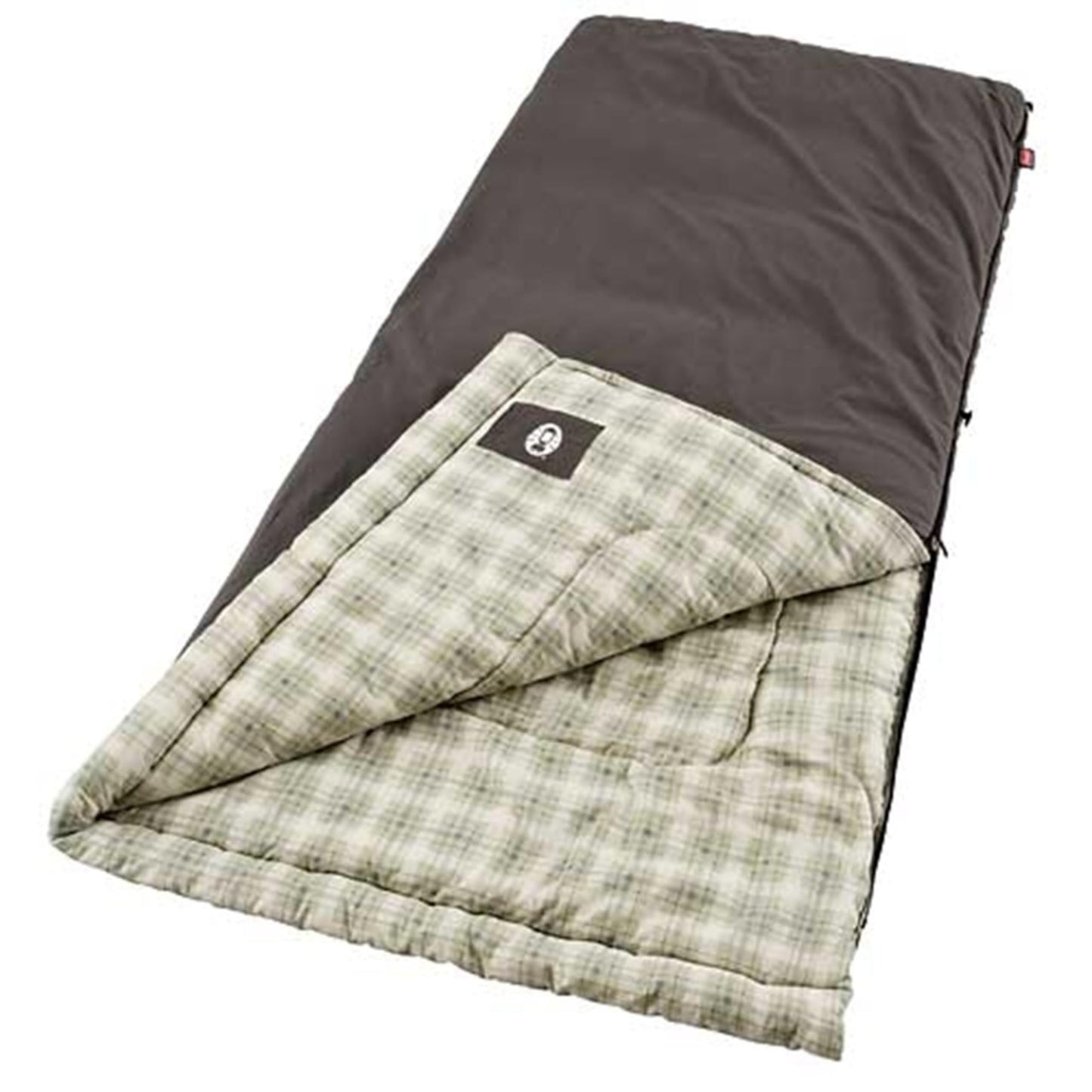 Big & Tall 10°F Flannel Sleeping Bag for Camping