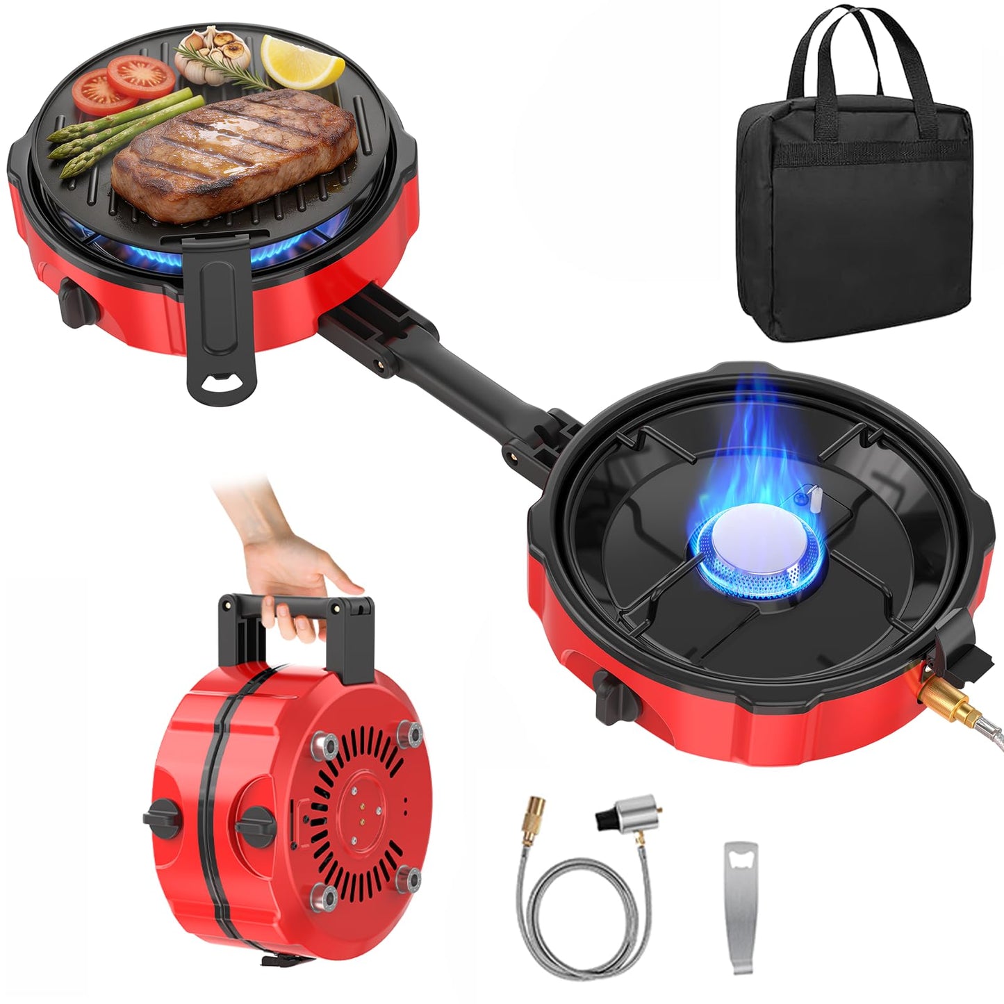 20,000 BTU Foldable Camping Stove
