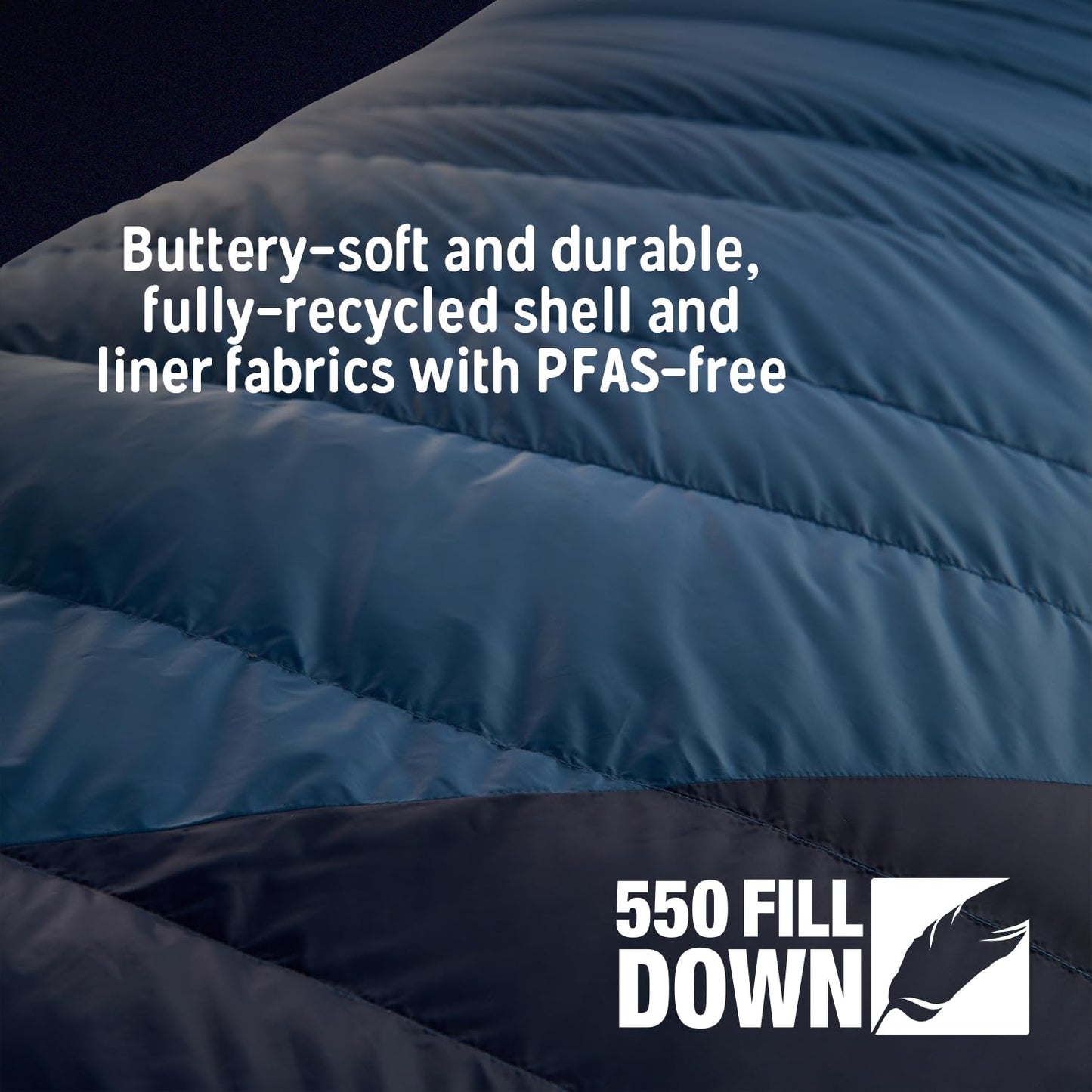 Down Mummy Sleeping Bag for Backpacking and Camping