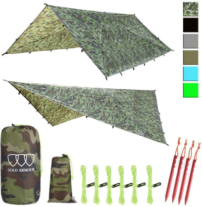 Waterproof Ultralight Camping Rain Fly Tarp