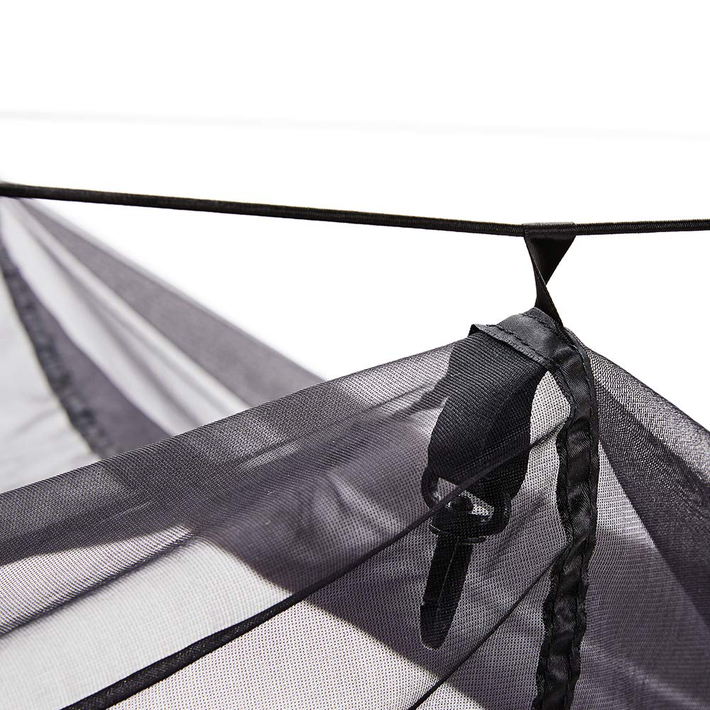 Double Camping Hammock with Mosquito Net and Rainfly