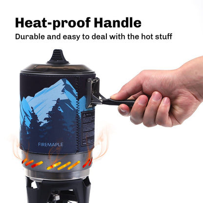 Portable Propane Camping Cooking Stove System