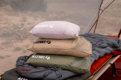 Shredded Memory Foam Camping Pillow Large Size