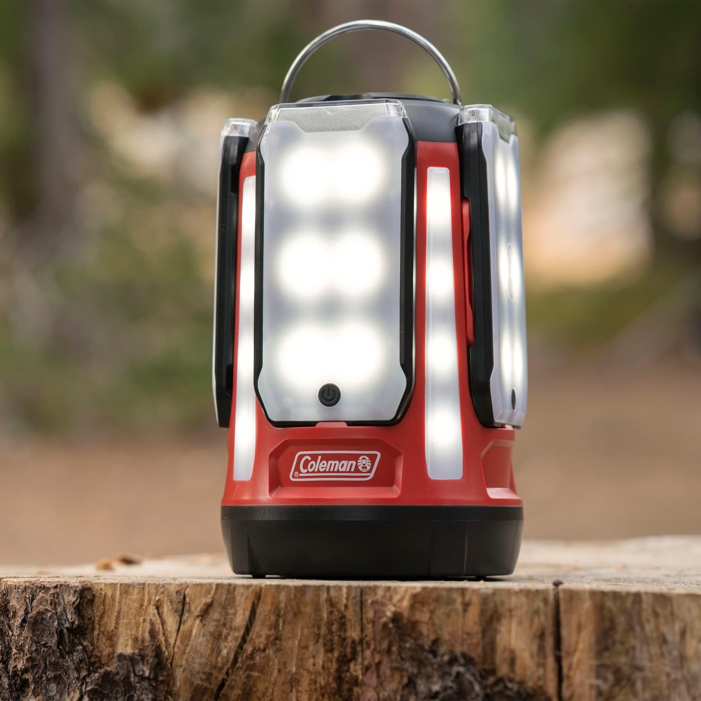 Quad Panel Rechargeable LED Camping Lantern