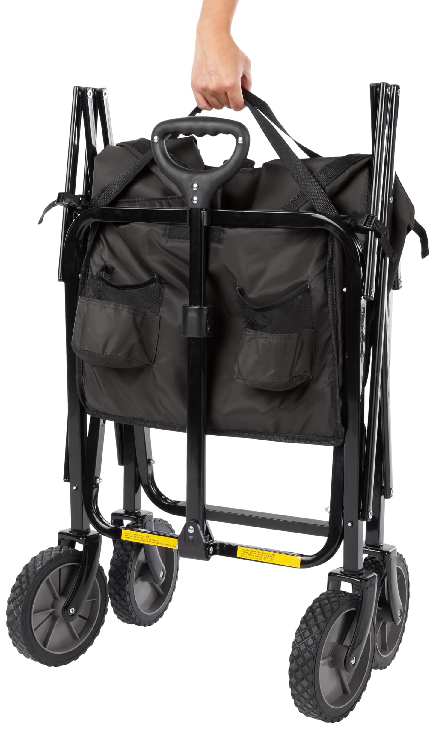 Collapsible Outdoor Utility Wagon with Cover Bag