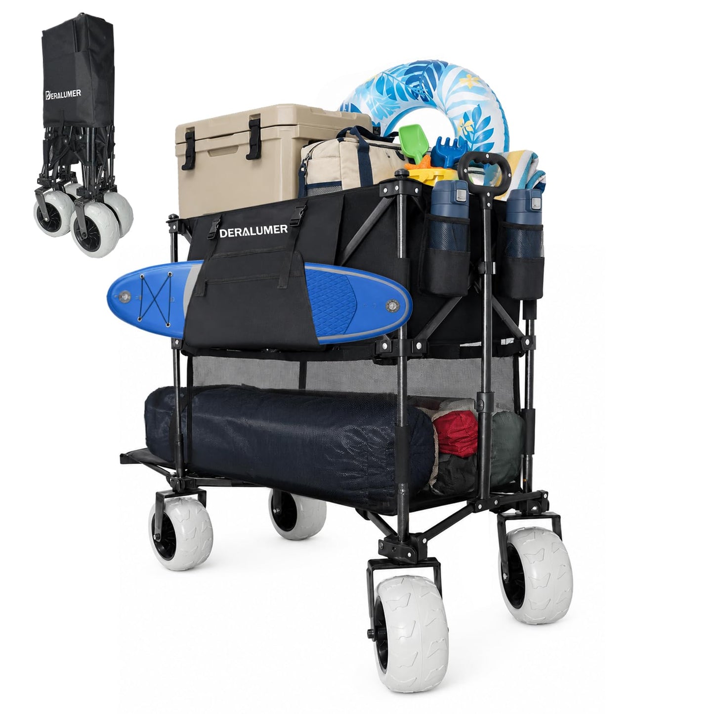 Heavy Duty Folding Camping Wagon Cart