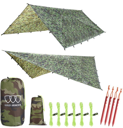 Waterproof Ultralight Camping Rain Fly Tarp
