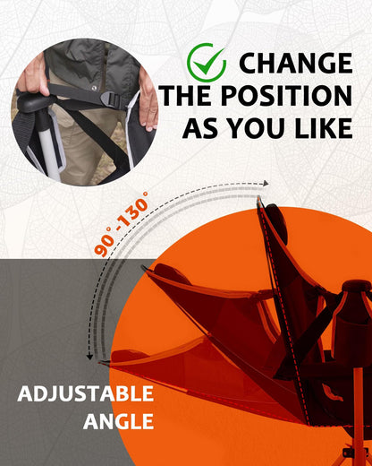 Oversized Folding Hammock Camping Chair with Recline