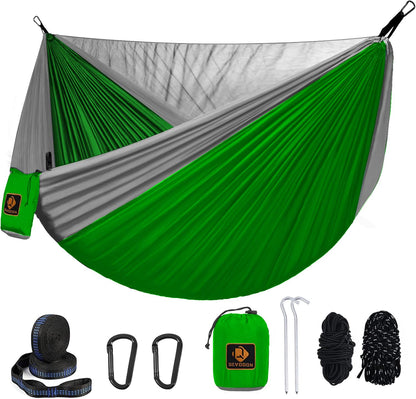 Portable Hammock with Mosquito Net and Tree Straps