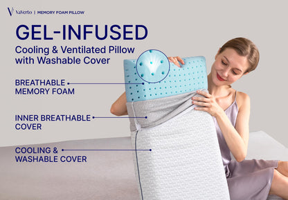 Vaverto Memory Foam Pillows