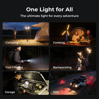 Telescopic Rechargeable Camping Lantern Light