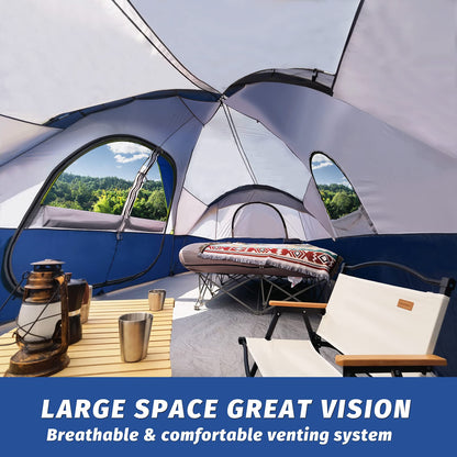 10 Person Waterproof Family Camping Tent