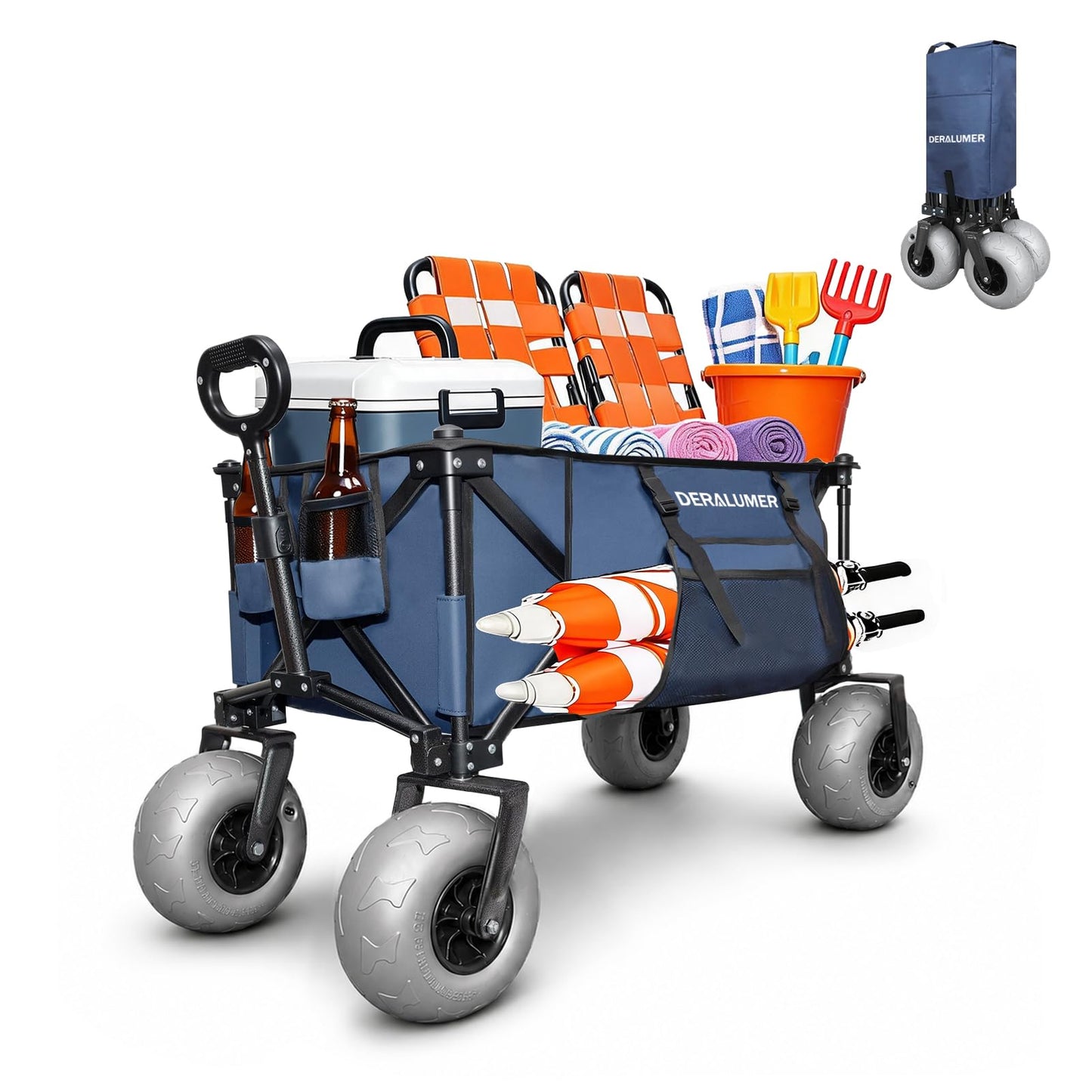 Heavy Duty Folding Camping Wagon Cart