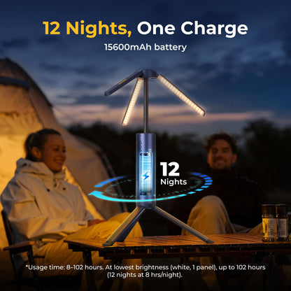 Telescopic Rechargeable Camping Lantern Light