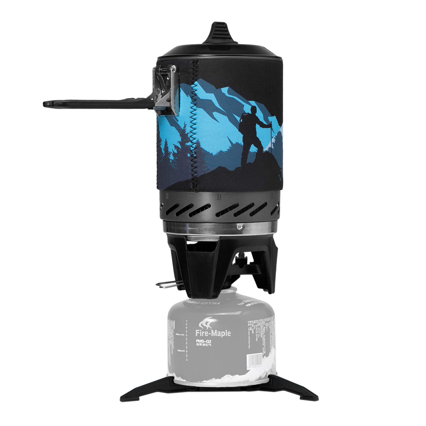 Portable Propane Camping Cooking Stove System