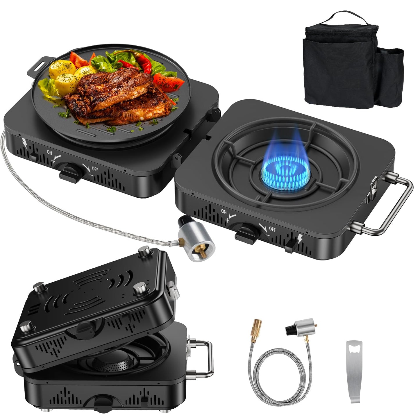 20,000 BTU Foldable Camping Stove